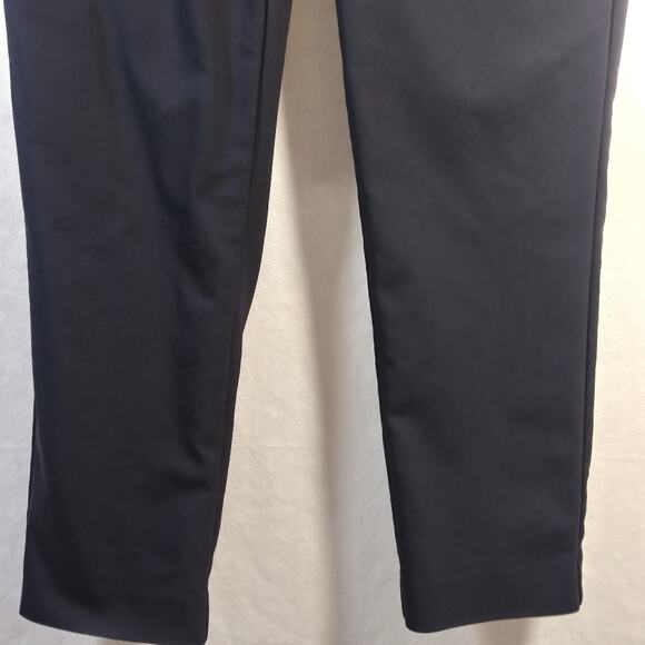 Theory Natural Bedina Pavia Ankle Cropped Pants Career Preppy Size 2 - Picture 4 of 10